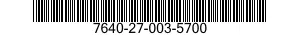 7640-27-003-5700 MAP 7640270035700 270035700