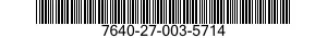 7640-27-003-5714 MAP 7640270035714 270035714