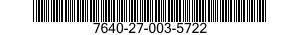 7640-27-003-5722 MAP 7640270035722 270035722
