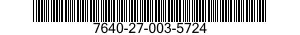 7640-27-003-5724 MAP 7640270035724 270035724