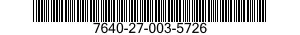 7640-27-003-5726 MAP 7640270035726 270035726