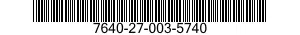 7640-27-003-5740 MAP 7640270035740 270035740