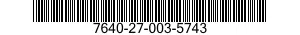 7640-27-003-5743 MAP 7640270035743 270035743