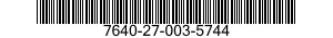 7640-27-003-5744 MAP 7640270035744 270035744