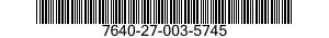 7640-27-003-5745 MAP 7640270035745 270035745