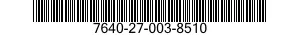 7640-27-003-8510 MAP 7640270038510 270038510