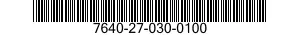 7640-27-030-0100 MAP 7640270300100 270300100