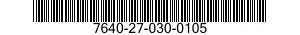 7640-27-030-0105 MAP 7640270300105 270300105