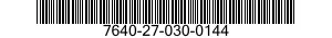 7640-27-030-0144 MAP 7640270300144 270300144