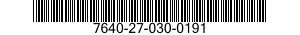 7640-27-030-0191 MAP 7640270300191 270300191