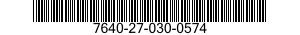 7640-27-030-0574 MAP 7640270300574 270300574