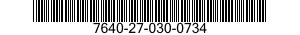 7640-27-030-0734 MAP 7640270300734 270300734