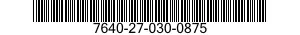 7640-27-030-0875 MAP 7640270300875 270300875