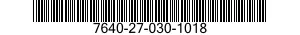 7640-27-030-1018 MAP 7640270301018 270301018