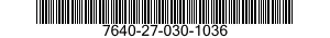 7640-27-030-1036 MAP 7640270301036 270301036
