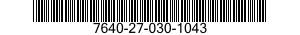 7640-27-030-1043 MAP 7640270301043 270301043