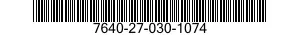 7640-27-030-1074 MAP 7640270301074 270301074