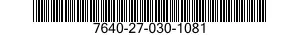 7640-27-030-1081 MAP 7640270301081 270301081