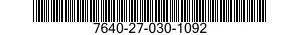 7640-27-030-1092 MAP 7640270301092 270301092