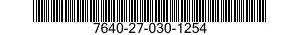 7640-27-030-1254 MAP 7640270301254 270301254