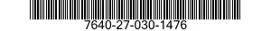 7640-27-030-1476 MAP 7640270301476 270301476