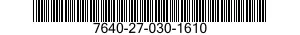7640-27-030-1610 MAP 7640270301610 270301610