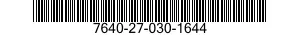 7640-27-030-1644 MAP 7640270301644 270301644
