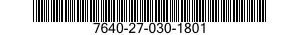 7640-27-030-1801 MAP 7640270301801 270301801