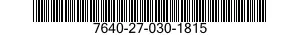 7640-27-030-1815 MAP 7640270301815 270301815