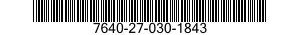 7640-27-030-1843 MAP 7640270301843 270301843
