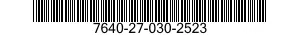 7640-27-030-2523 MAP 7640270302523 270302523