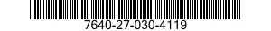 7640-27-030-4119 MAP 7640270304119 270304119