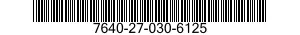 7640-27-030-6125 MAP 7640270306125 270306125