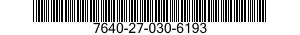 7640-27-030-6193 MAP 7640270306193 270306193