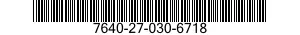7640-27-030-6718 MAP 7640270306718 270306718