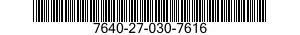 7640-27-030-7616 MAP 7640270307616 270307616