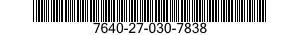 7640-27-030-7838 MAP 7640270307838 270307838