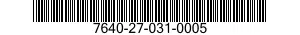 7640-27-031-0005 MAP 7640270310005 270310005