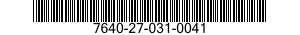 7640-27-031-0041 MAP 7640270310041 270310041