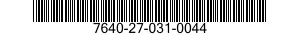 7640-27-031-0044 MAP 7640270310044 270310044