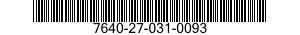 7640-27-031-0093 MAP 7640270310093 270310093