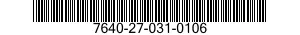 7640-27-031-0106 MAP 7640270310106 270310106