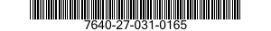 7640-27-031-0165 MAP 7640270310165 270310165