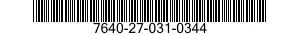 7640-27-031-0344 MAP 7640270310344 270310344