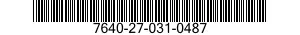7640-27-031-0487 MAP 7640270310487 270310487