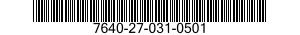 7640-27-031-0501 MAP 7640270310501 270310501