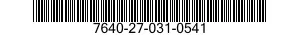 7640-27-031-0541 MAP 7640270310541 270310541