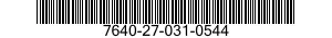 7640-27-031-0544 MAP 7640270310544 270310544