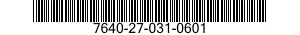 7640-27-031-0601 MAP 7640270310601 270310601