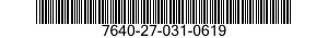 7640-27-031-0619 MAP 7640270310619 270310619